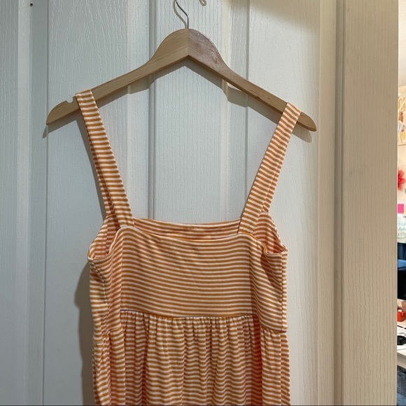 ANTHROPOLOGIE Yardley Striped Summer Dress Pure + Good Size medium like new maxi - Picture 5 of 8